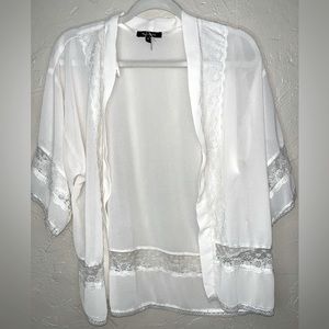 Max & Riley Cover up cream short sleeve